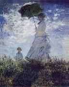 Claude Monet Women with umbrella Germany oil painting artist